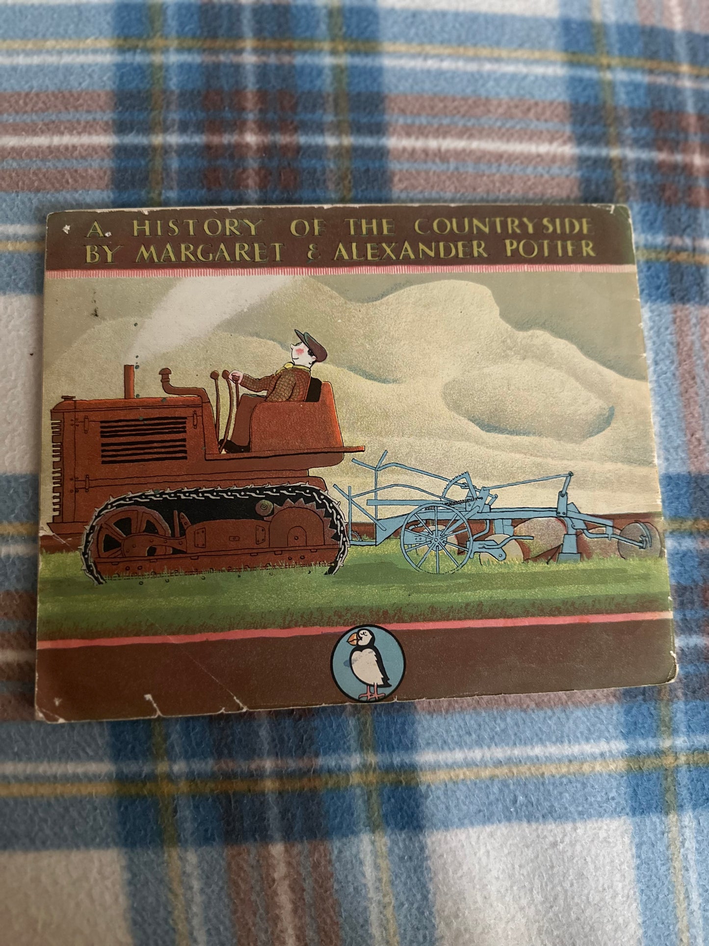 1944 History Of The Countryside - Margaret & Alexander Potter(PP37) Puffin Picture Book