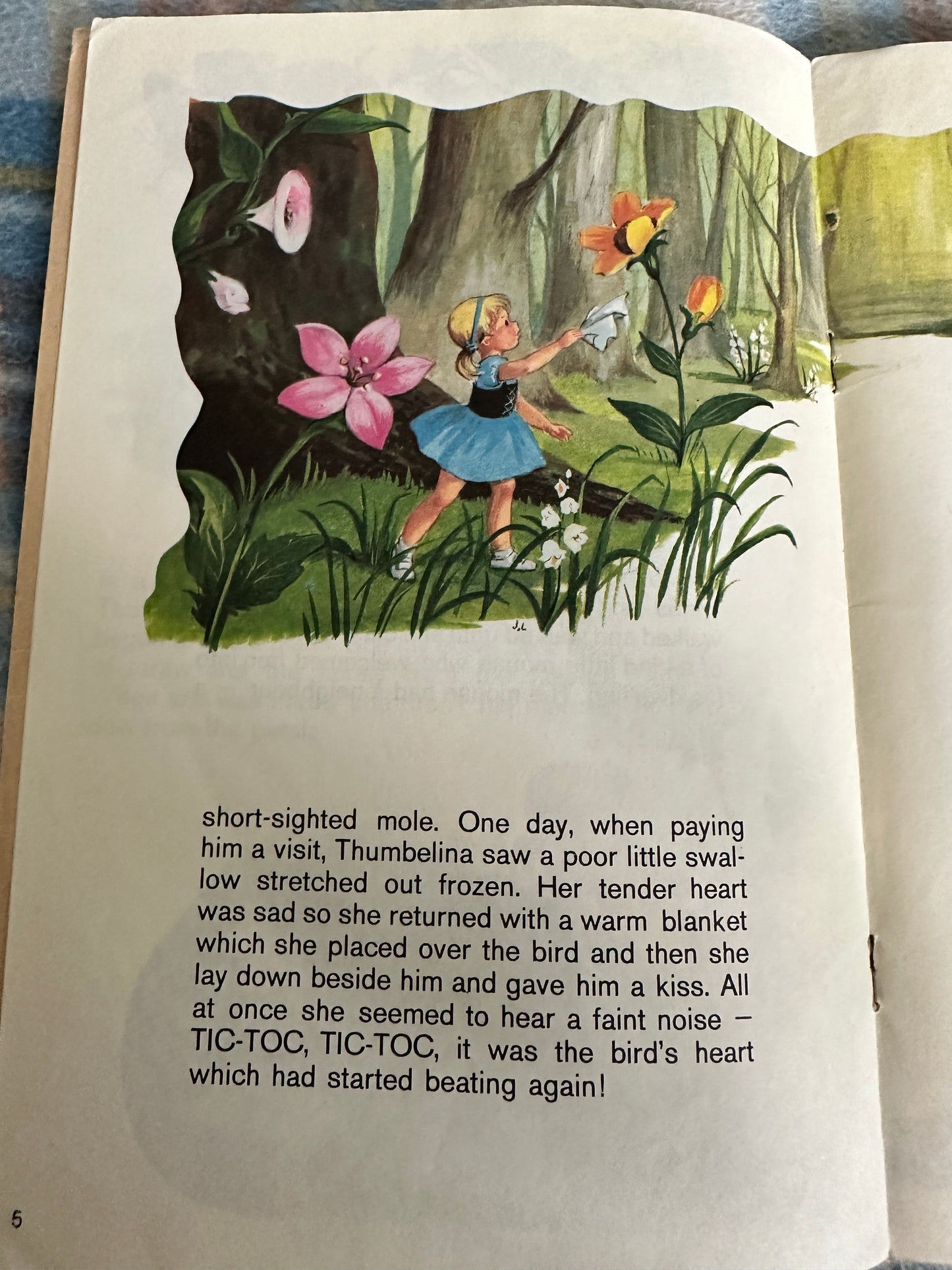 1950’s Thumbelina(Illust J. Lagarde)W.F. Graham publisher printed in Belgium