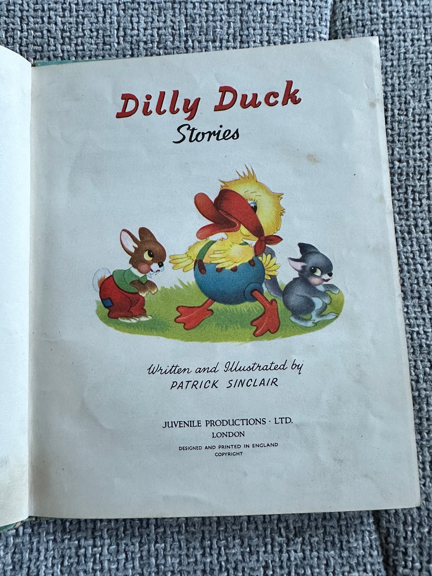 1950’s Dilly Duck Stories - Patrick Sinclair(Juvenile Productions)