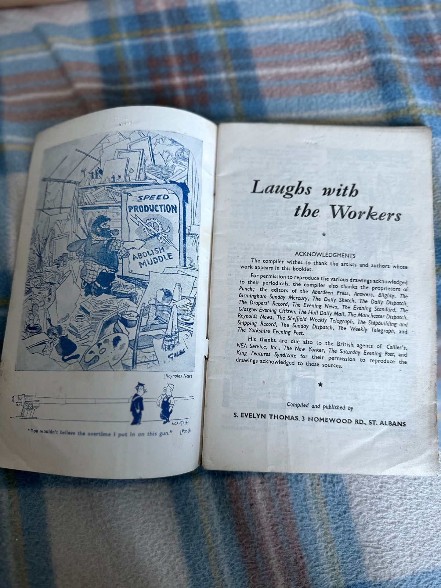 1940’s Laughs With The Workers - S. Evelyn Thomas