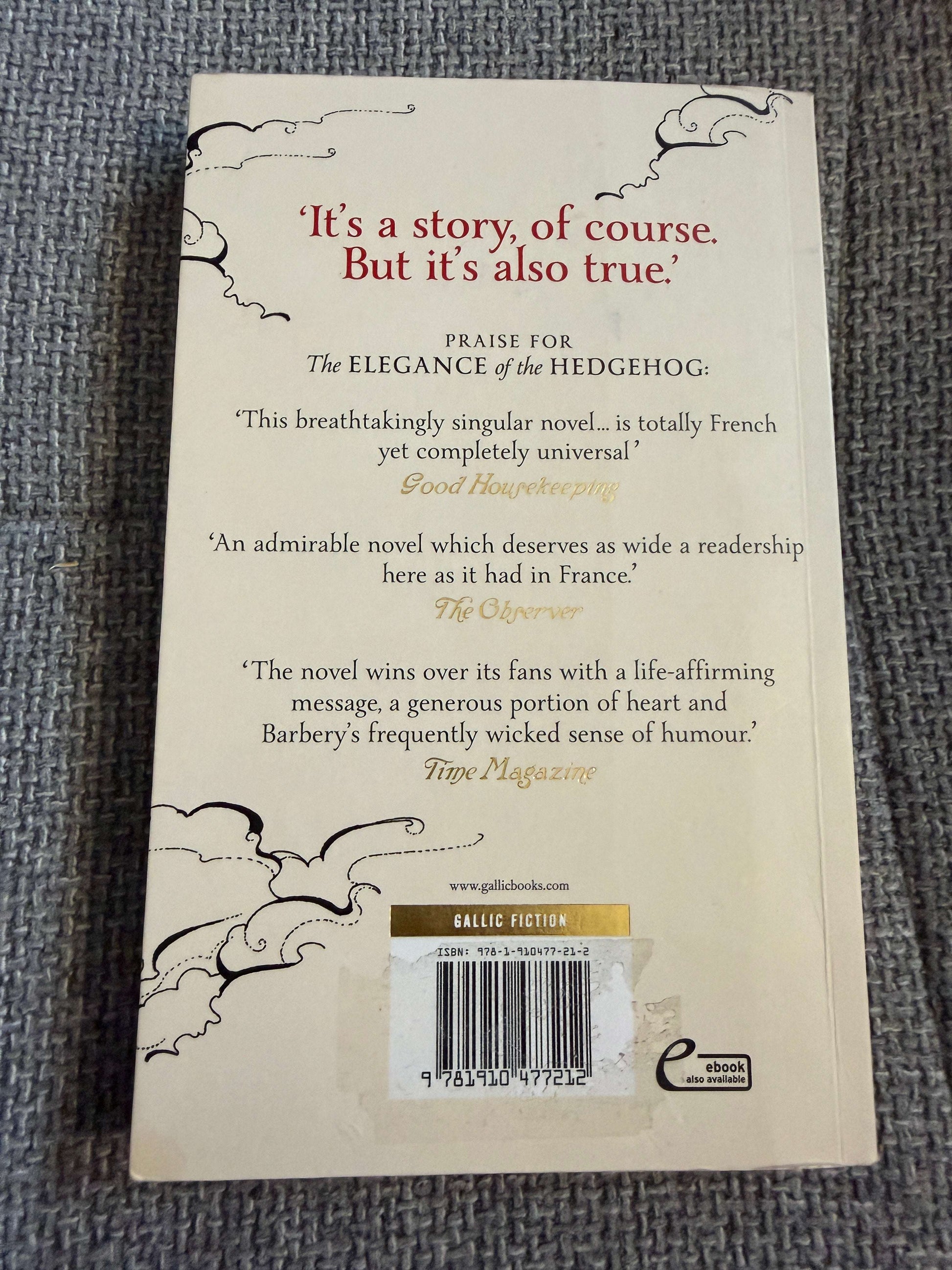 2016 The Life Of Elves - Muriel Barbery (Gallic Books) - Honeyburn Books (UK)