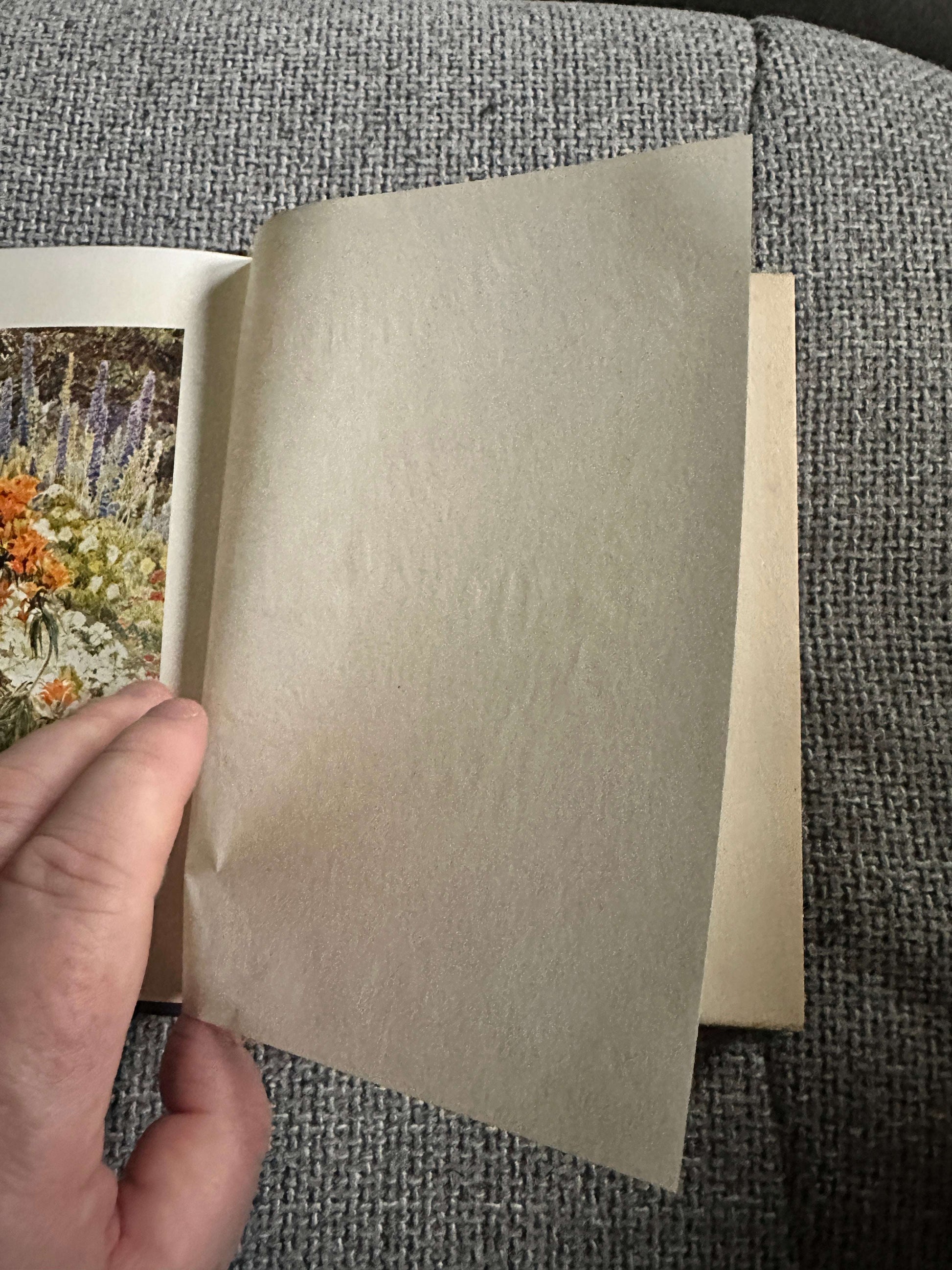 1906*1st* Old Fashioned Flowers & Other Open-Air Essays - Maurice Maeterlinck (Illust G. S. Elgood) George Allen Pub