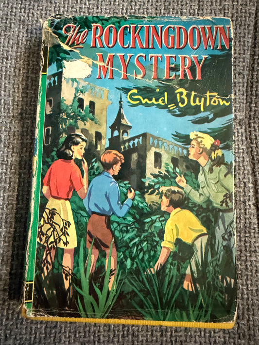 1965 The Rockingdown Mystery - Enid Blyton (Gilbert Dunlop illust) Collins (Junior Story Books) - Honeyburn Books (UK)