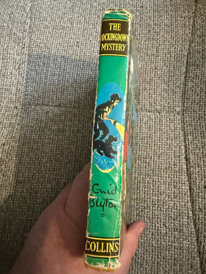 1965 The Rockingdown Mystery - Enid Blyton (Gilbert Dunlop illust) Collins (Junior Story Books) - Honeyburn Books (UK)