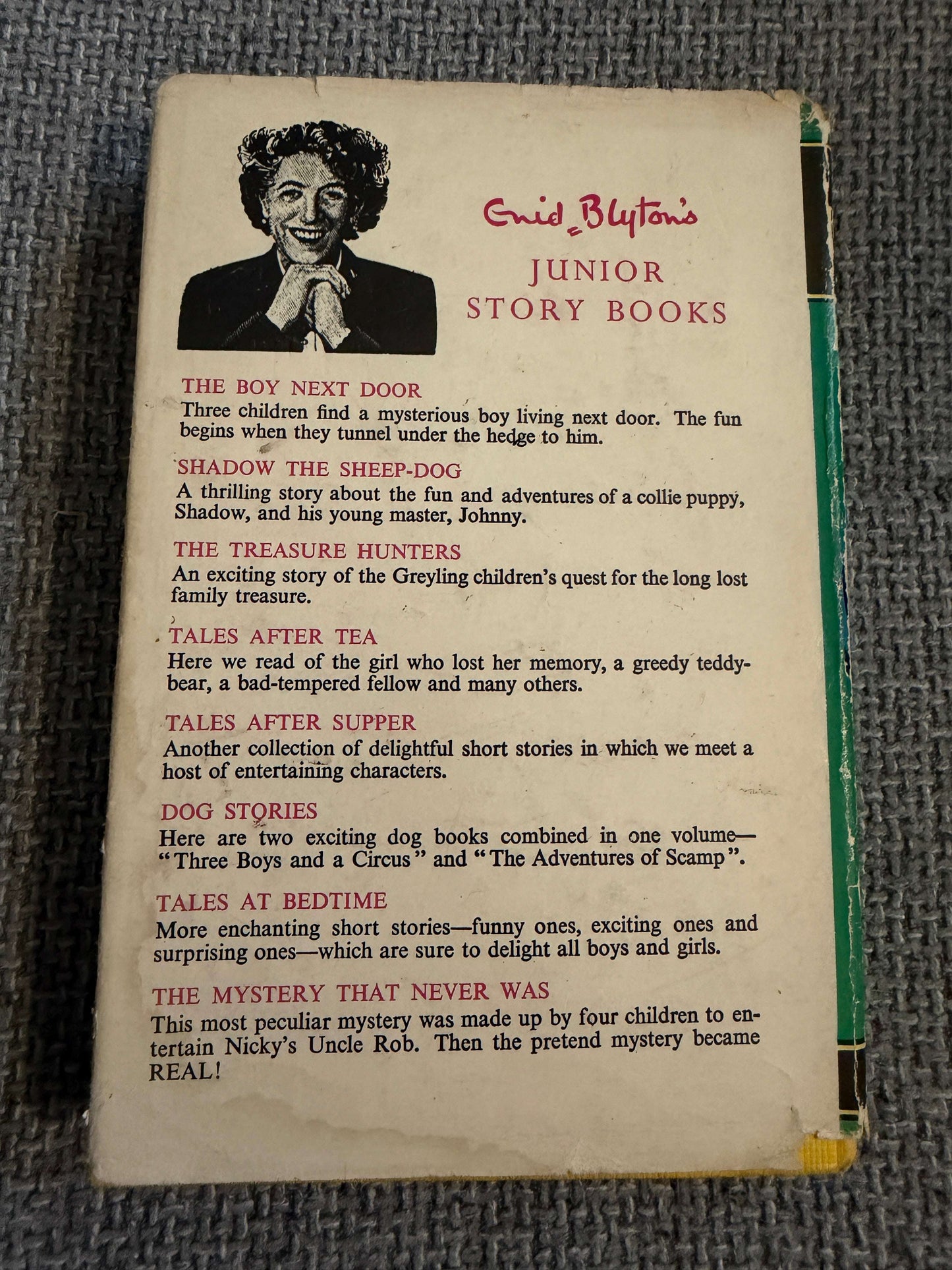 1965 The Rockingdown Mystery - Enid Blyton (Gilbert Dunlop illust) Collins (Junior Story Books) - Honeyburn Books (UK)