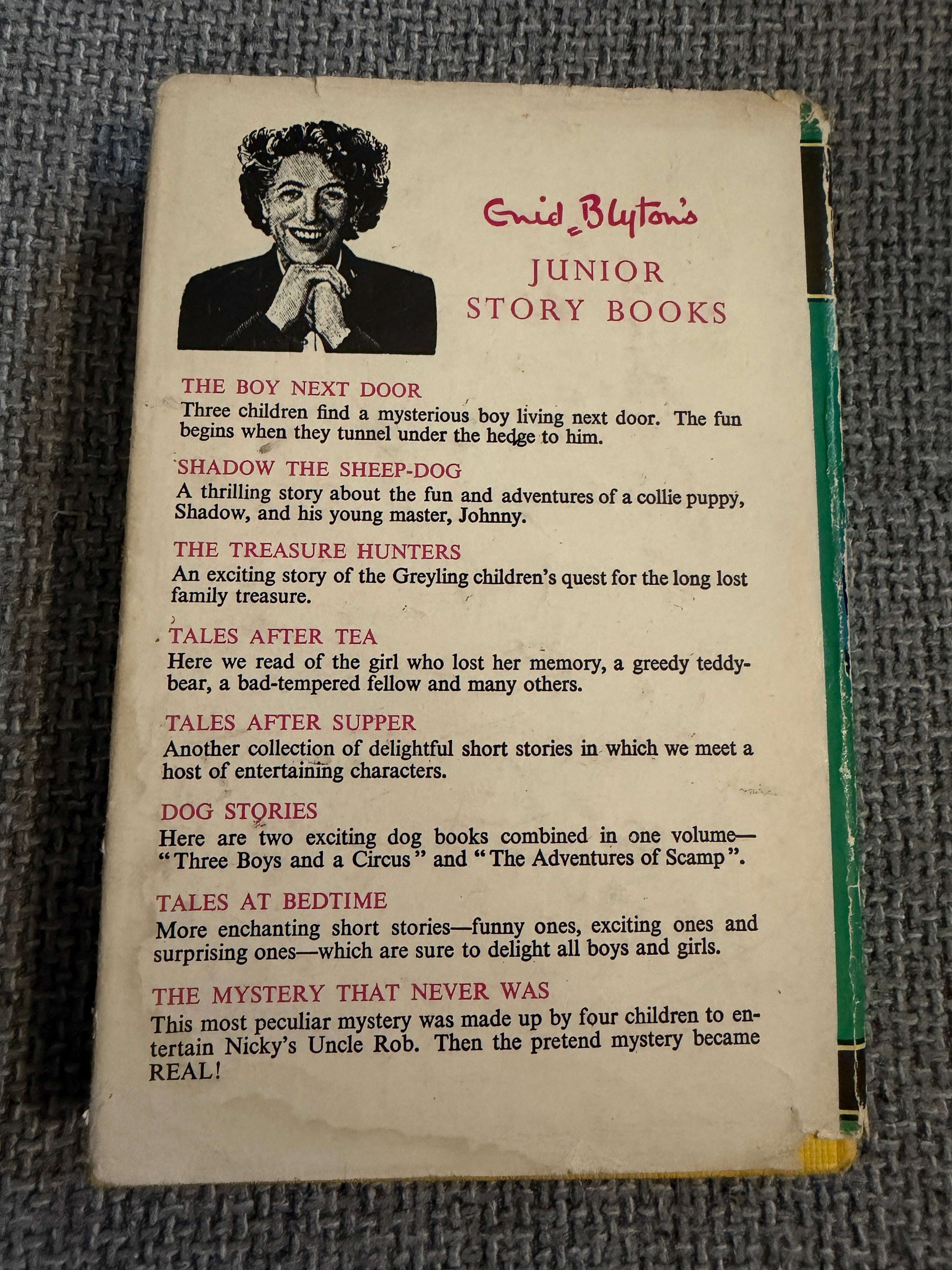 1965 The Rockingdown Mystery - Enid Blyton (Gilbert Dunlop illust) Collins (Junior Story Books) - Honeyburn Books (UK)