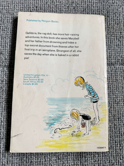 1970 The New Adventures Of Galldora - Modwena Sedgwick (Diana John Illust) Young Puffin Book