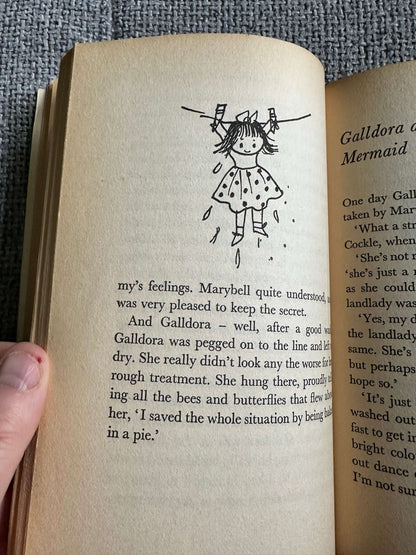 1970 The New Adventures Of Galldora - Modwena Sedgwick (Diana John Illust) Young Puffin Book