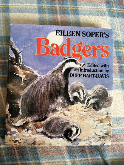 1992*1st* Eileen Soper’s Badgers - Intro by Duff Hart-Davis(BCA Publishers)