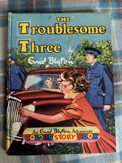 1955*1st* The Troublesome Three - Enid Blyton(Leo illustrated) Sampson Low Marston & Co Ltd & Pleiades Books Ltd)