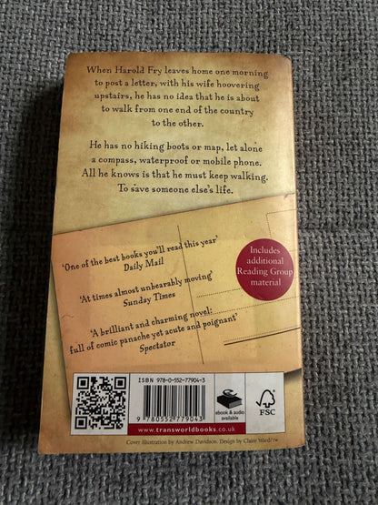 2013*1st* The Unlikely Pilgrimage Of Harold Fry - Rachel Joyce (Black Swan)