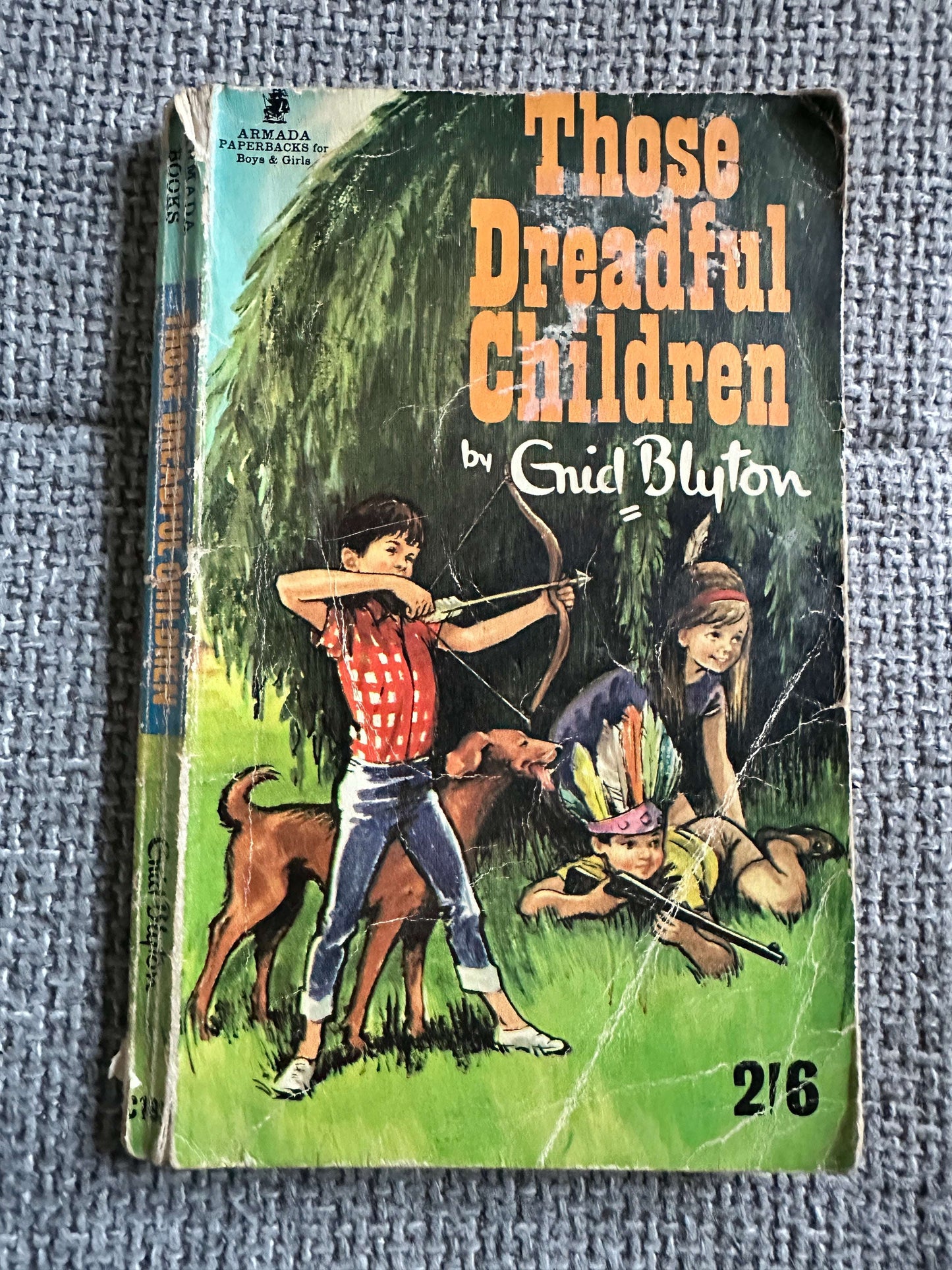 1967 Those Dreadful Children - Enid Blyton (Grace Lodge Illust) Armada 2/6d
