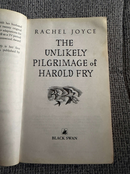 2013*1st* The Unlikely Pilgrimage Of Harold Fry - Rachel Joyce (Black Swan)