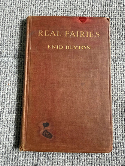 1923*1st* Real Fairies - Enid Blyton (J. Saville & Co Ltd)