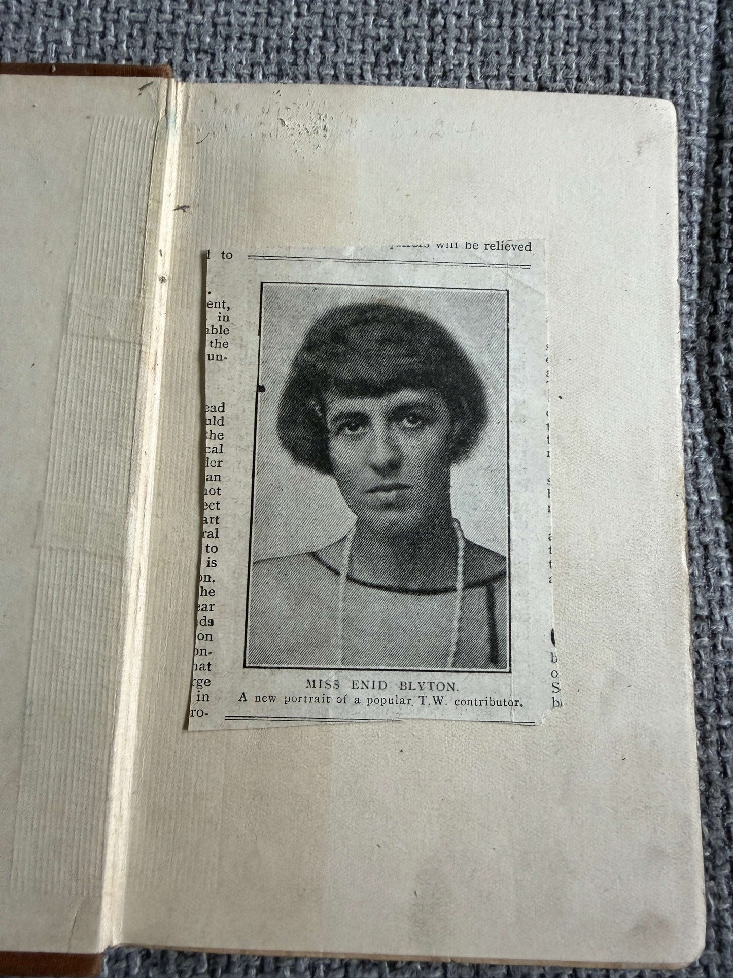 1923*1st* Real Fairies - Enid Blyton (J. Saville & Co Ltd)