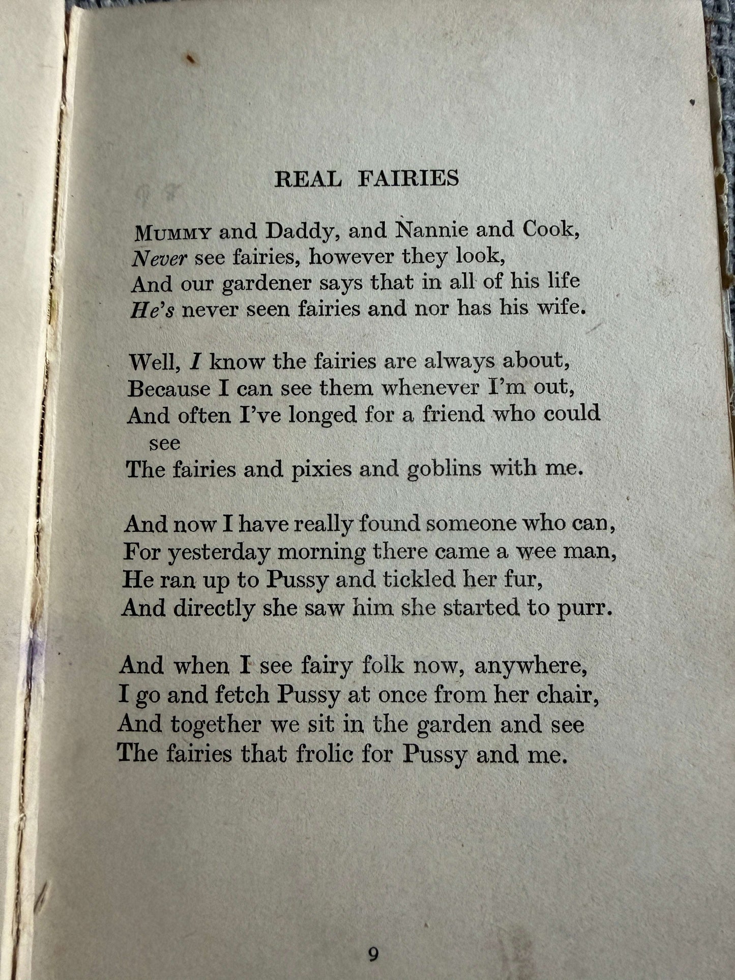 1923*1st* Real Fairies - Enid Blyton (J. Saville & Co Ltd)