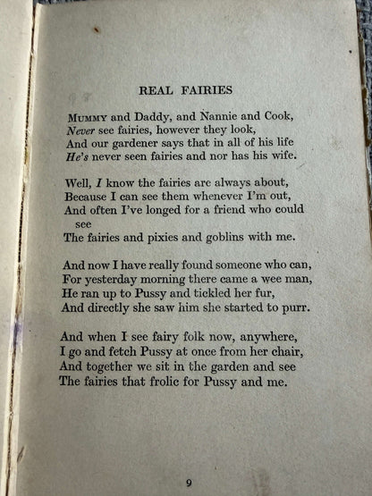 1923*1st* Real Fairies - Enid Blyton (J. Saville & Co Ltd)
