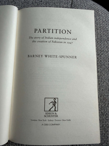 2017*1st* Partition - Barney White-Spunner (Simon & Schuster)