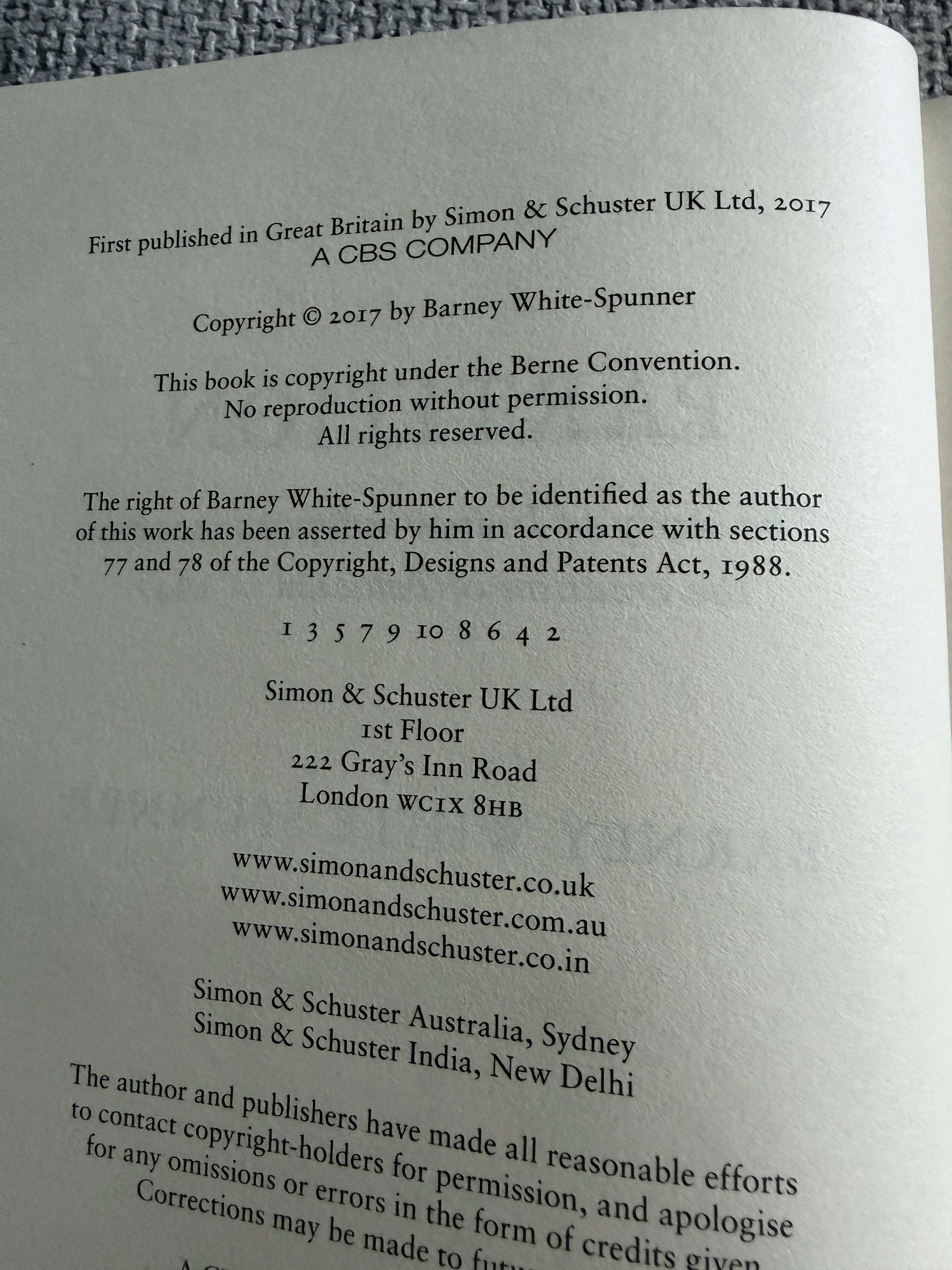 2017*1st* Partition - Barney White-Spunner (Simon & Schuster)