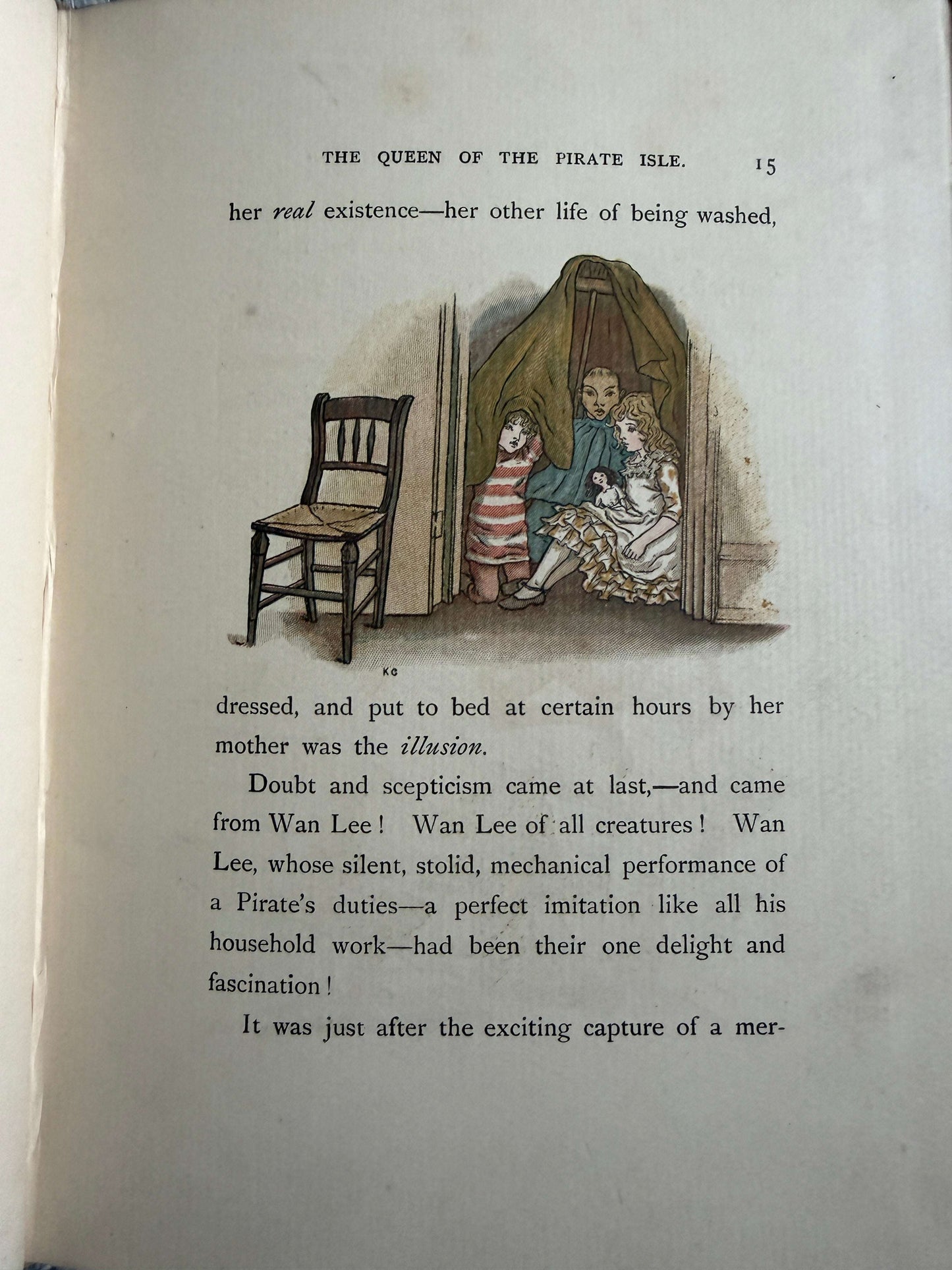1885*1st* The Queen Of The Pirate Isle - Bret Harte (Kate Greenaway) (Chatto & Windus)