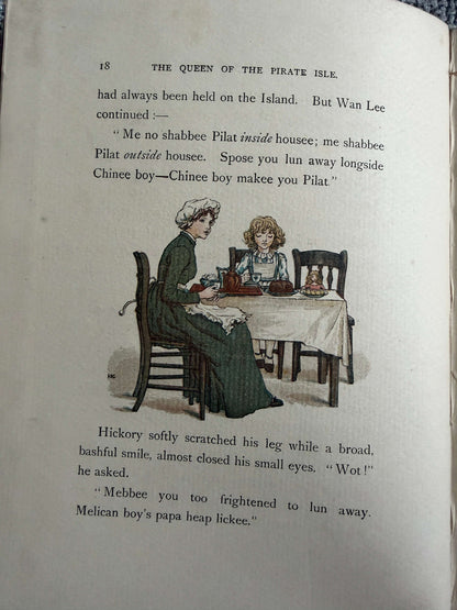 1885*1st* The Queen Of The Pirate Isle - Bret Harte (Kate Greenaway) (Chatto & Windus)