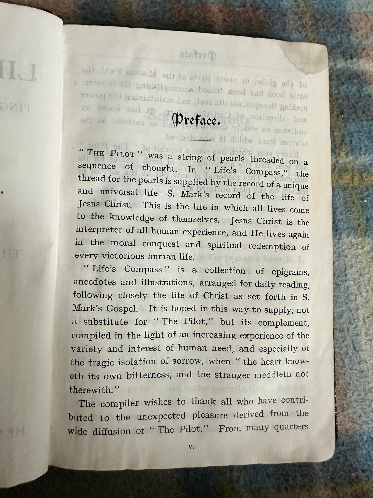 1916c Life’s Compass Fingerposts For Wayfarers In The Way - Author of The Pilot(Headley Brothers Publisher)