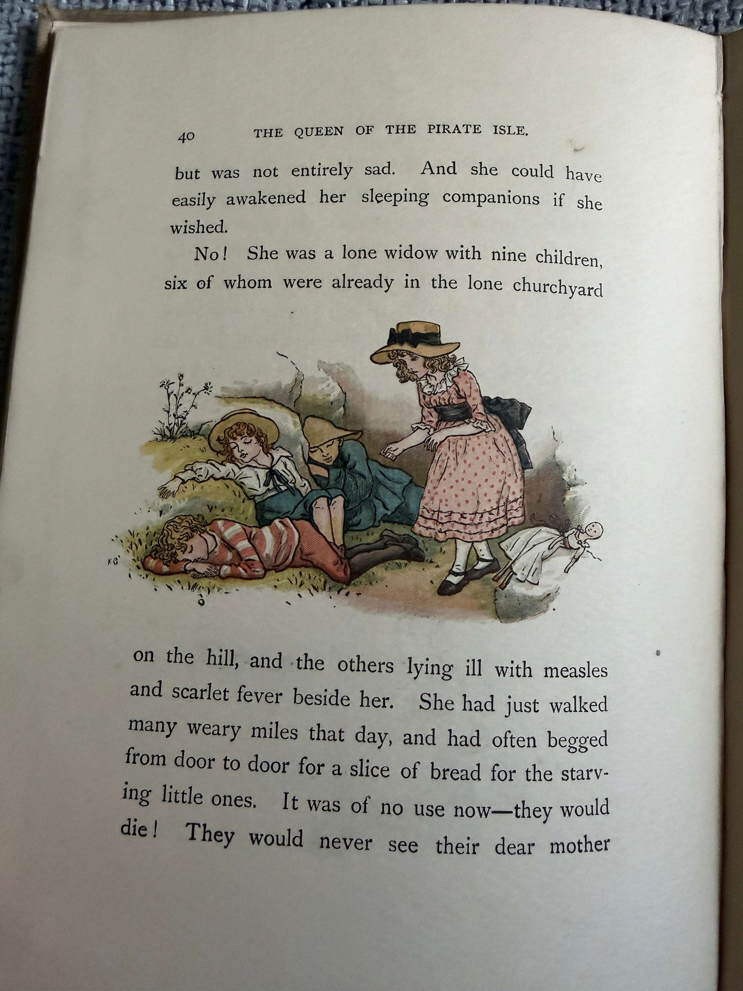1885*1st* The Queen Of The Pirate Isle - Bret Harte (Kate Greenaway) (Chatto & Windus)