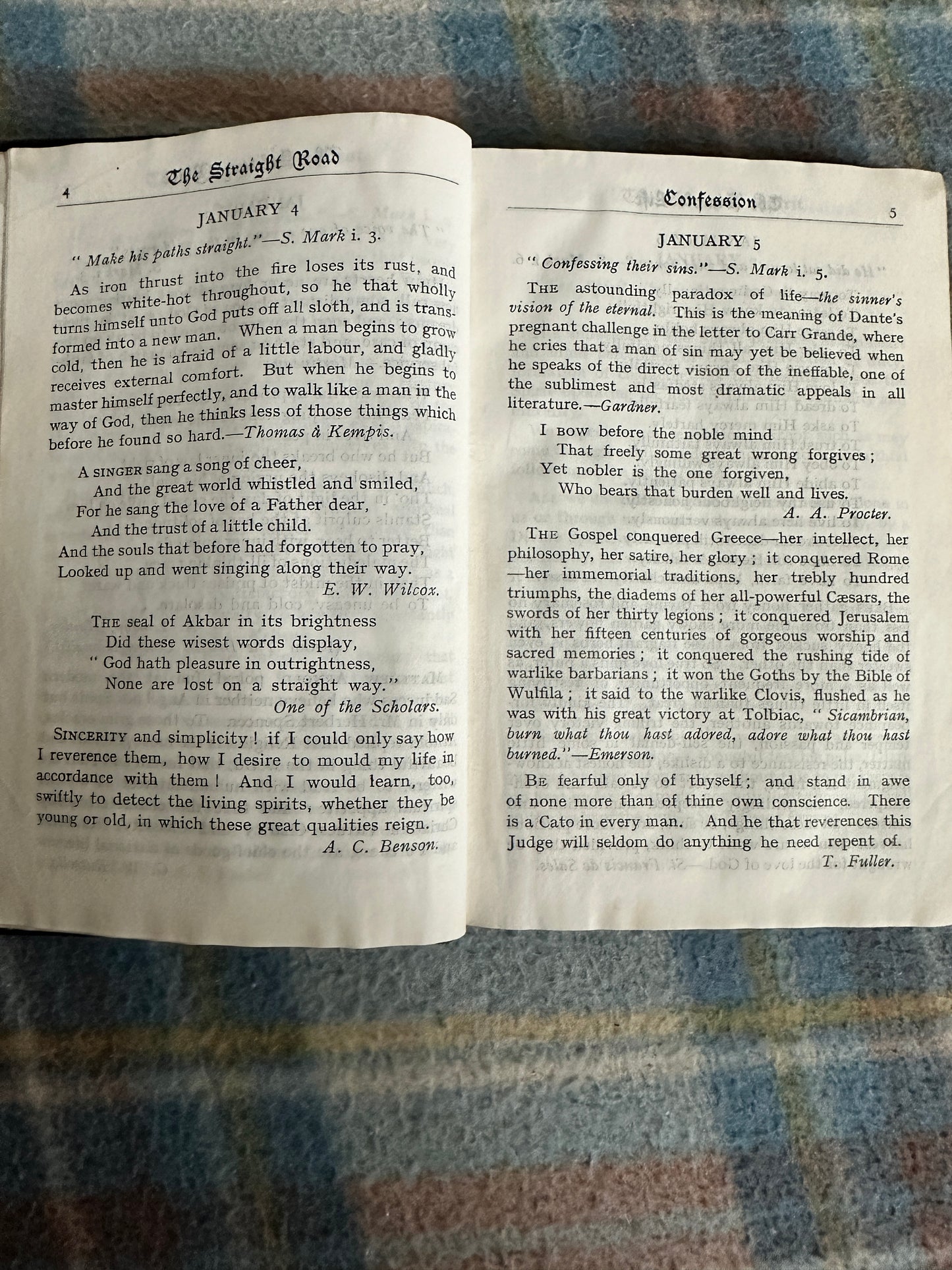 1916c Life’s Compass Fingerposts For Wayfarers In The Way - Author of The Pilot(Headley Brothers Publisher)