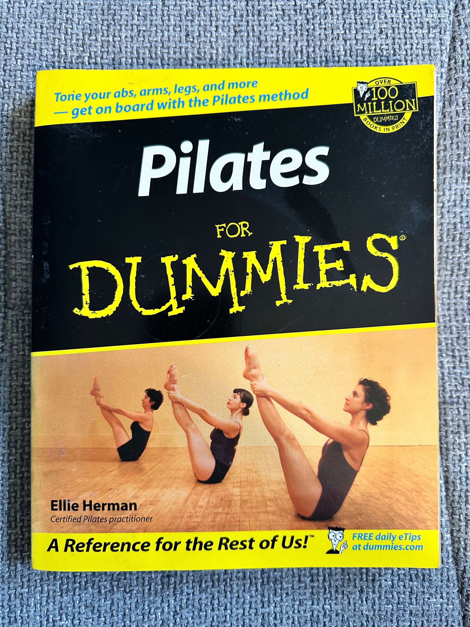2002 Pilates For Dummies - Ellie Herman (Hungry Minds)