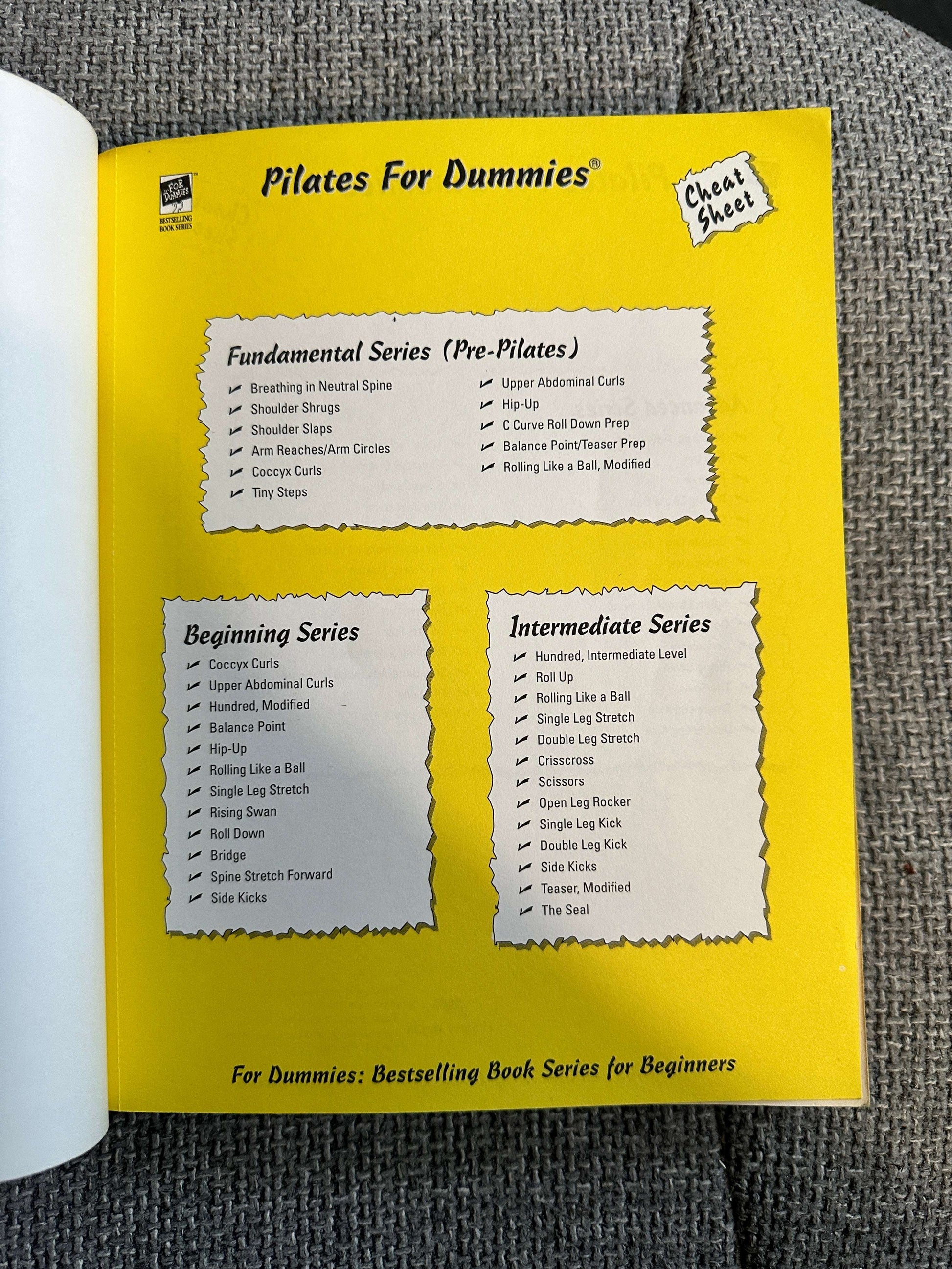 2002 Pilates For Dummies - Ellie Herman (Hungry Minds)