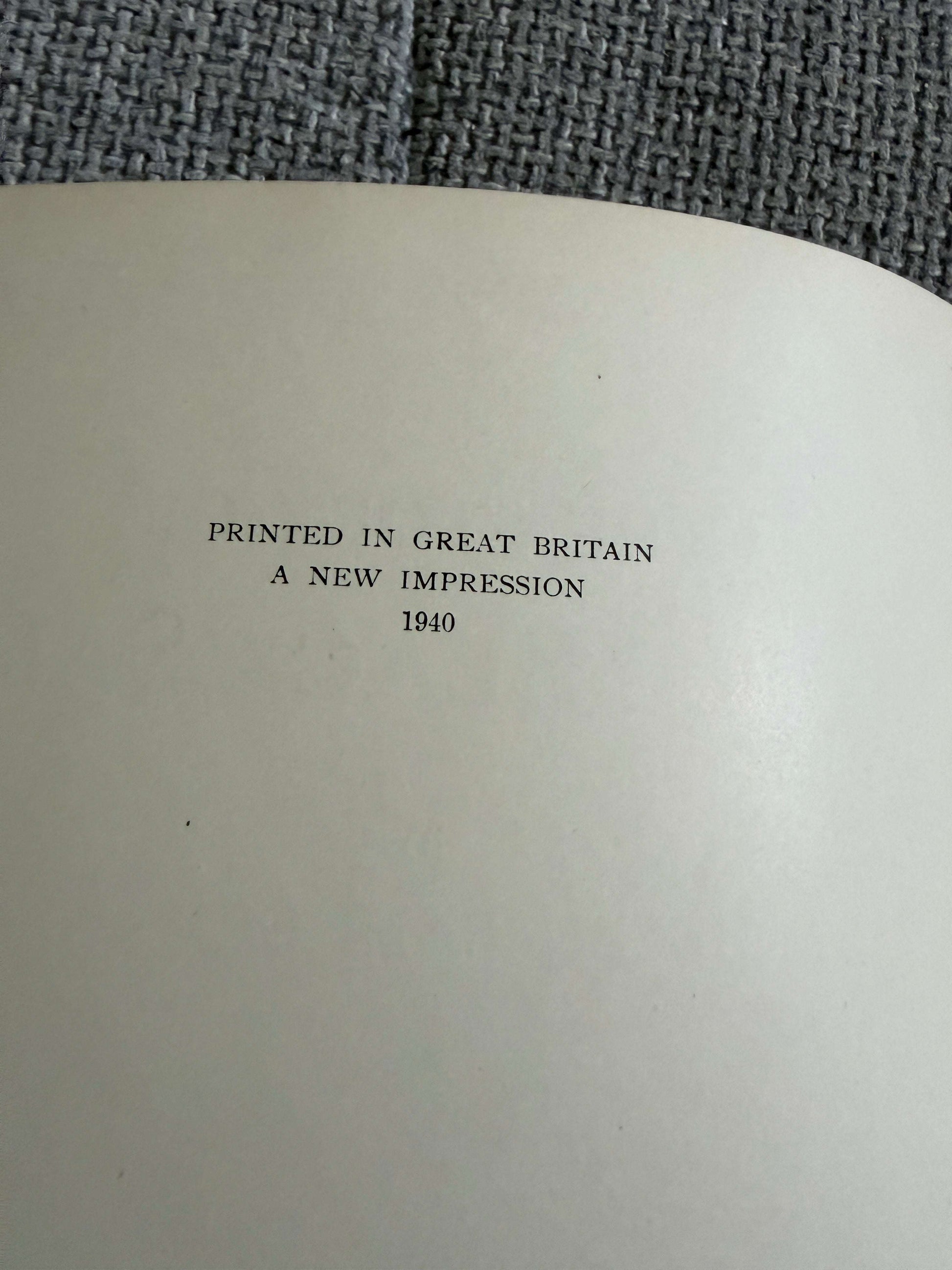 1940 The Story Of Little Black Sambo - Helen Bannerman (Chatto & Windus)