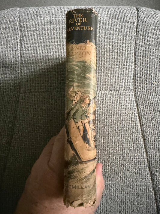 1955*1st* The River Of Adventure - Enid Blyton (Stuart Tresilian illust) MacMillan