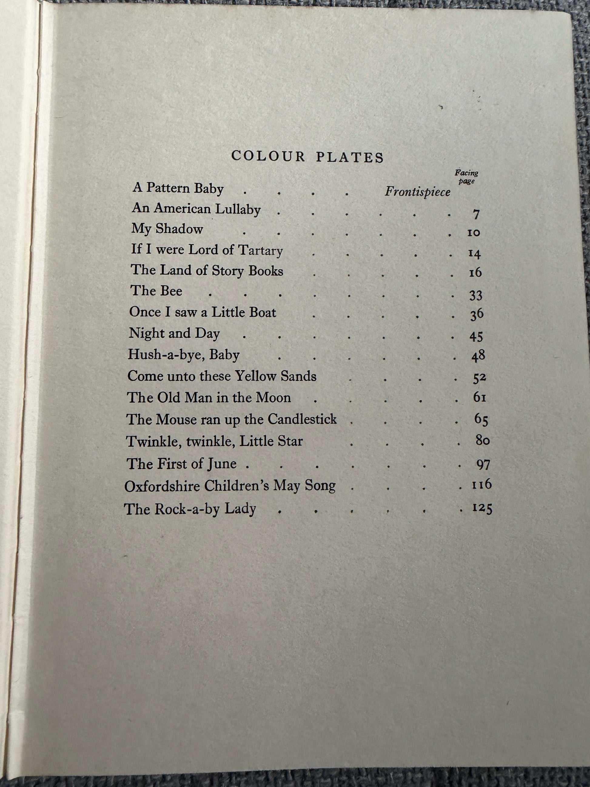 1951 The Child’s Garden Of Verses - Margaret W. Tarrant (Ward Lock & Co Ltd)