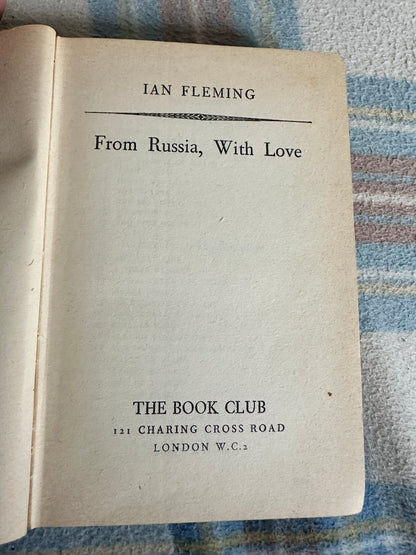 1957*1st* From Russia With Love - Ian Fleming(Book Club)