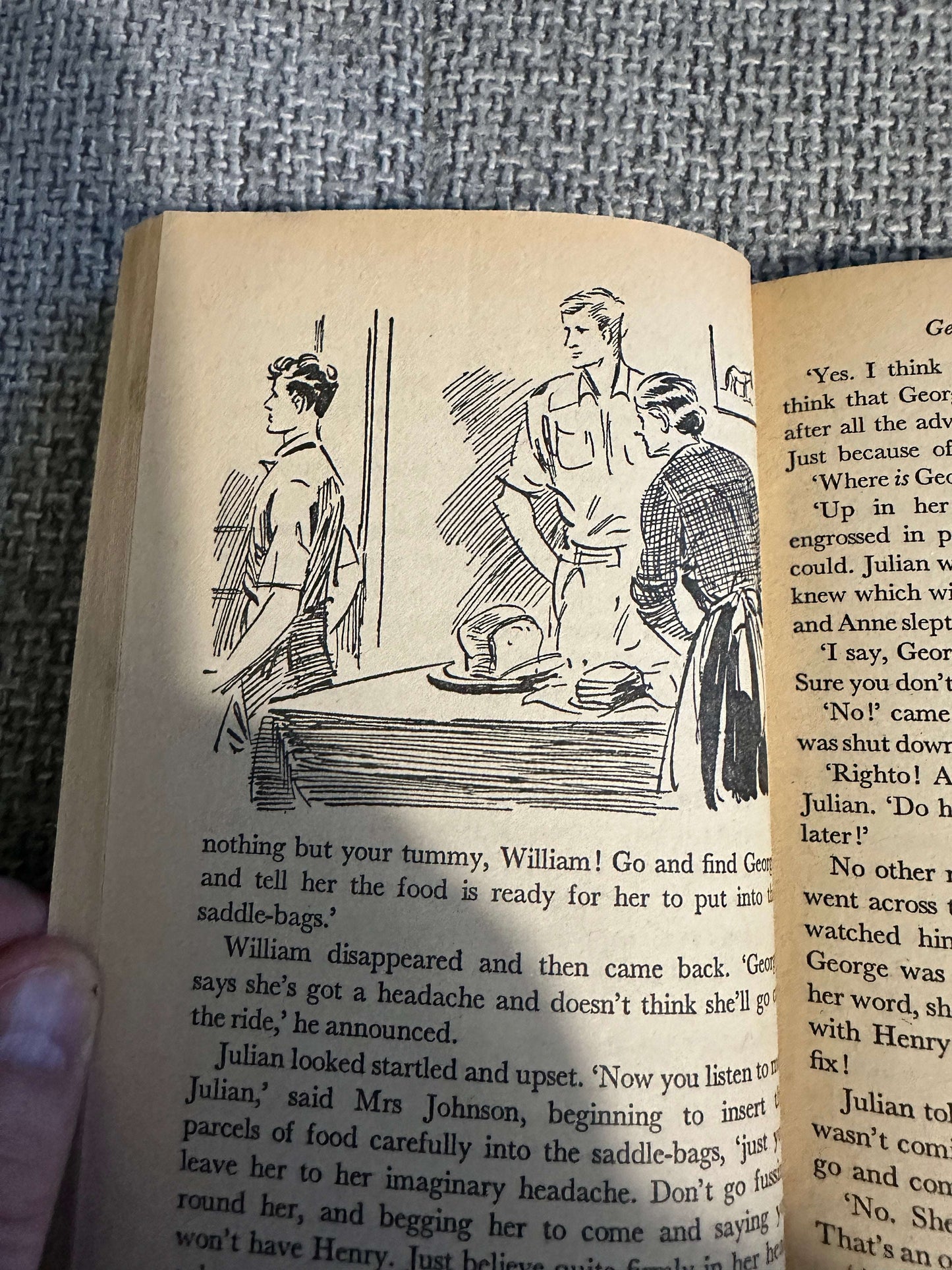 1971 Five Go To Mystery Moor - Enid Blyton (Eileen Soper Illust) Green Knight Books