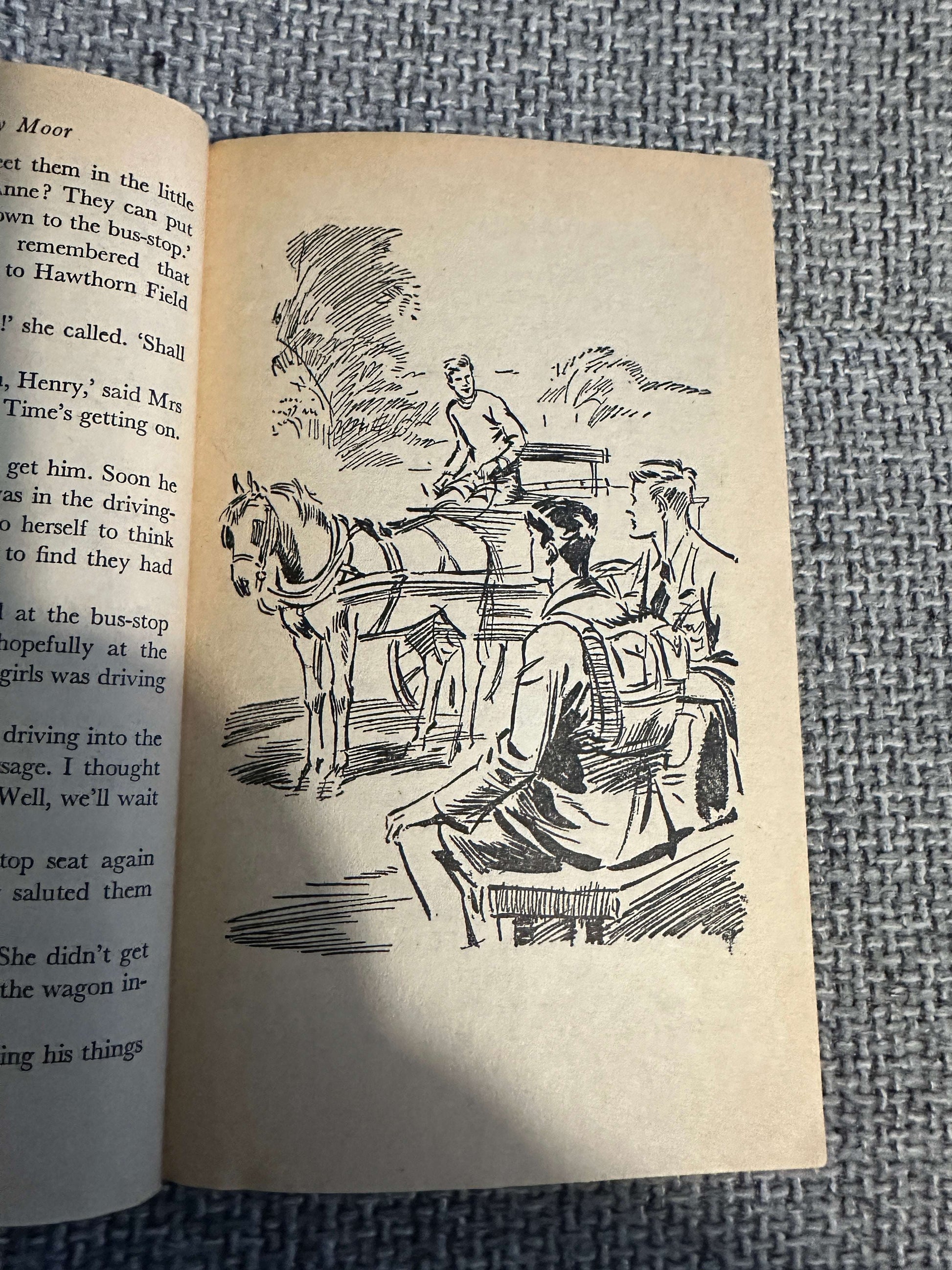 1971 Five Go To Mystery Moor - Enid Blyton (Eileen Soper Illust) Green Knight Books