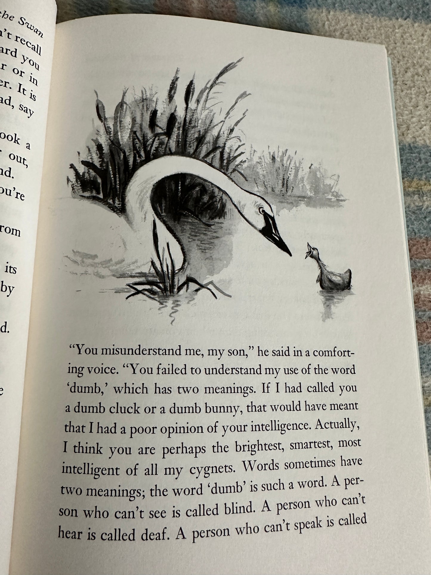 1970*1st* Trumpet Of The Swan - E. B. White(Harper & Row)