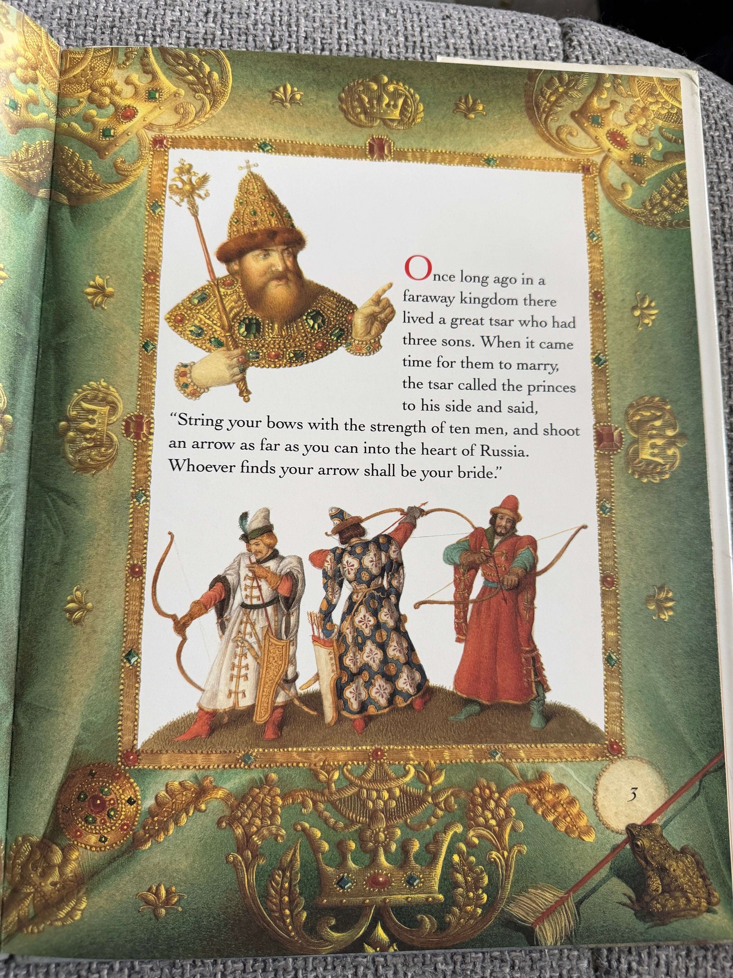 1994 The Frog Princess (A Russian Folk Tale)J. Patrick Lewis (Gennady Spirin illust (Dial Books New York)