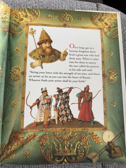 1994 The Frog Princess (A Russian Folk Tale)J. Patrick Lewis (Gennady Spirin illust (Dial Books New York)