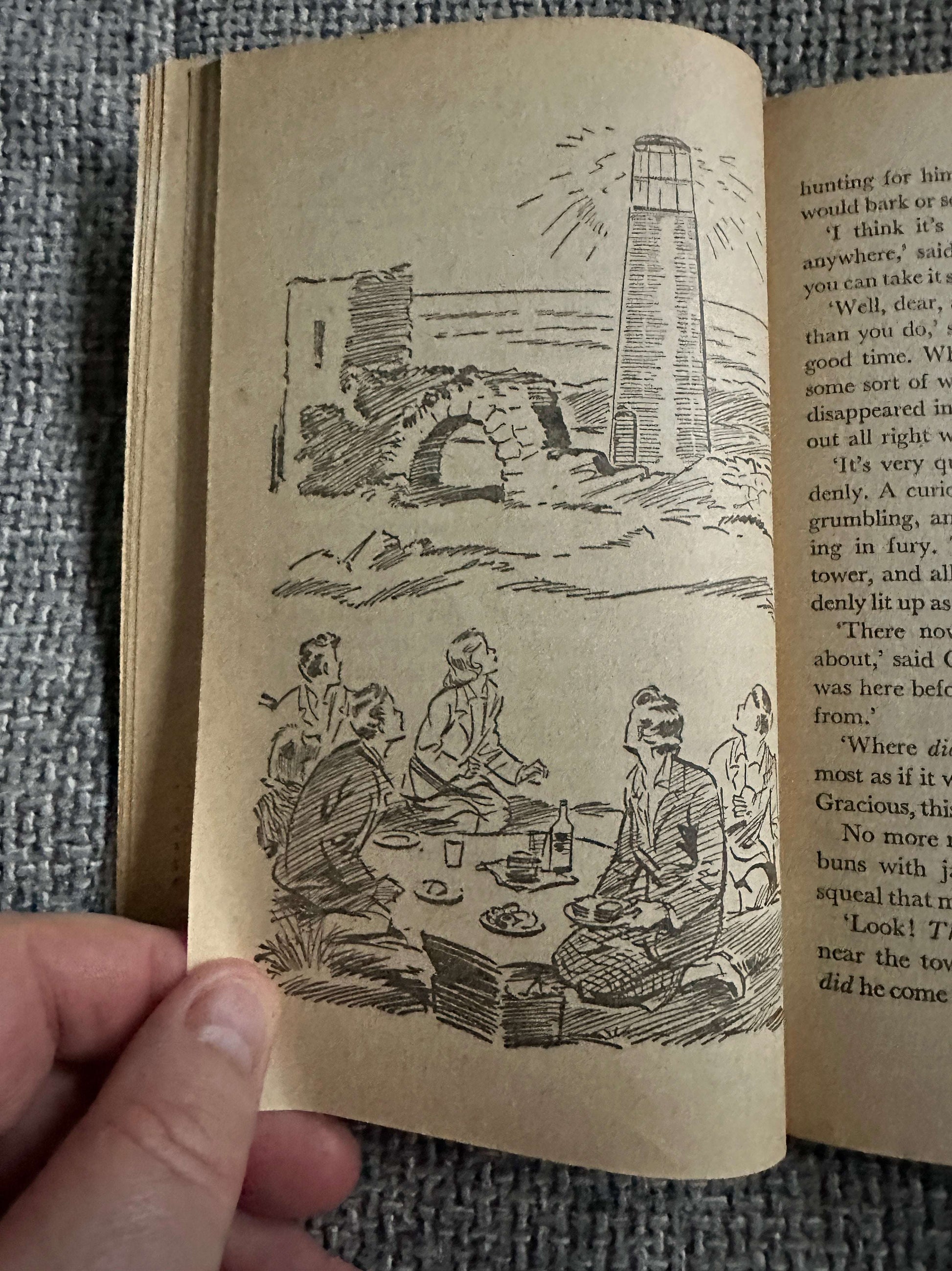 1971 Five On Kirrin Island Again - Enid Blyton (Eileen Soper Illust) Green Knight