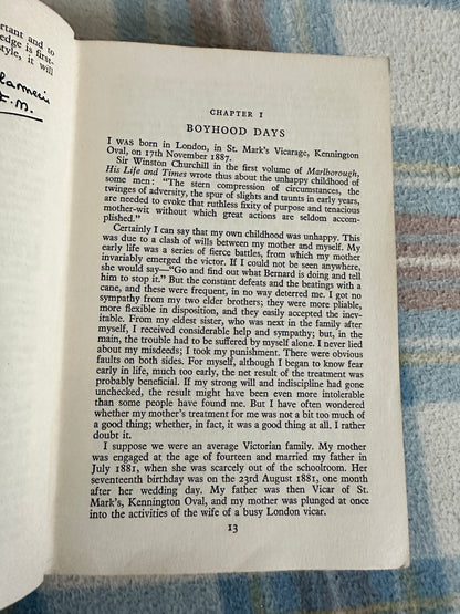 1958*1st* Memoirs Montgomery Of Alamein - Field Marshall The Viscount Montgomery of Alamein(Companion Book Club)