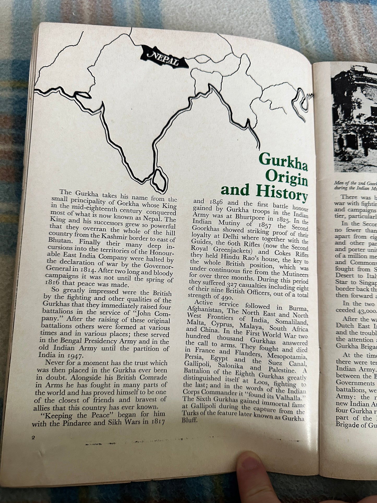 1971 The Brigade Of Gurkhas Magazine