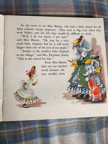 1950’s Jumbo Goes To School - Violet M. Williams(Dean & Son Ltd)