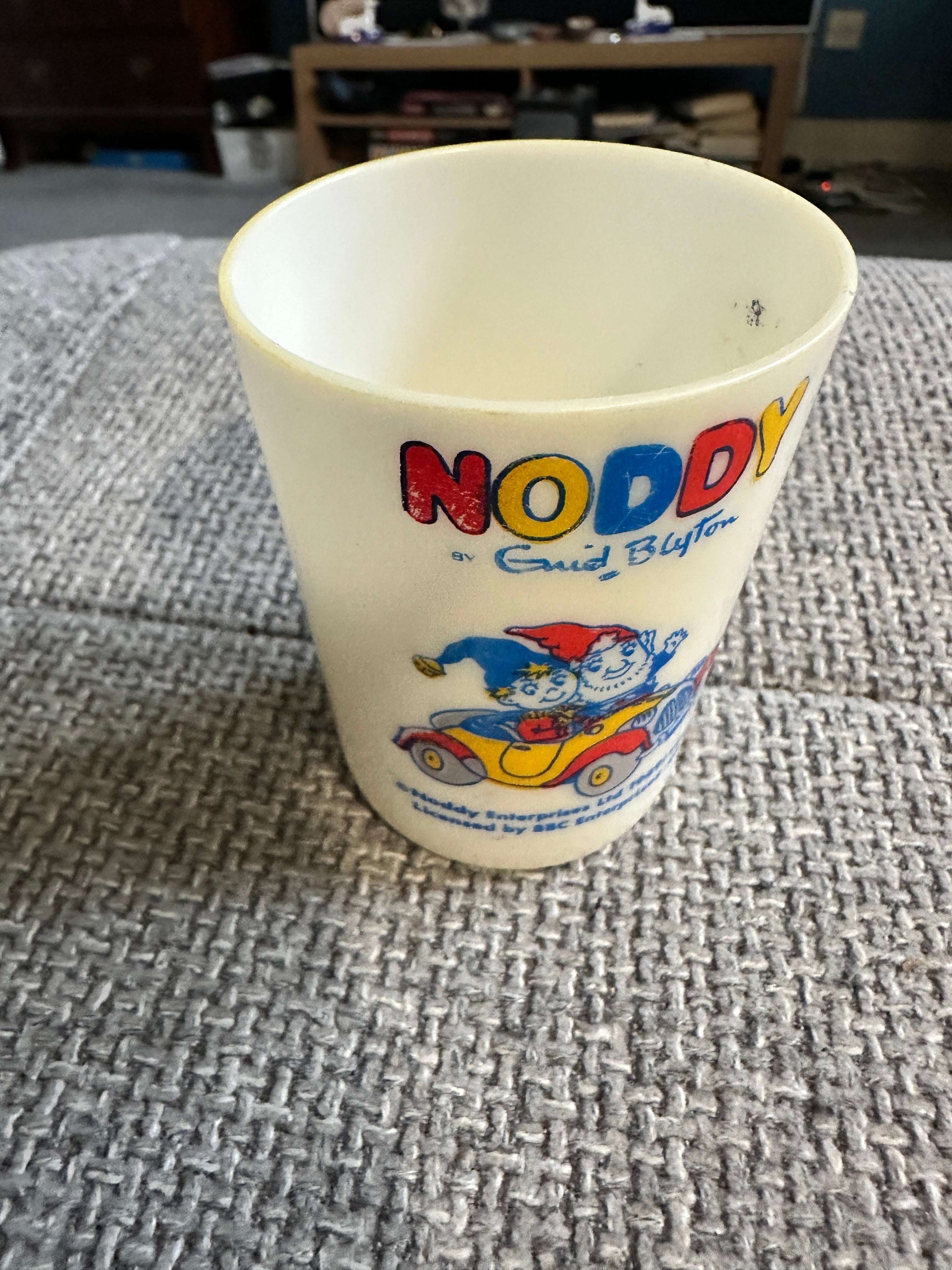 Noddy Plastic Beaker 3” approx