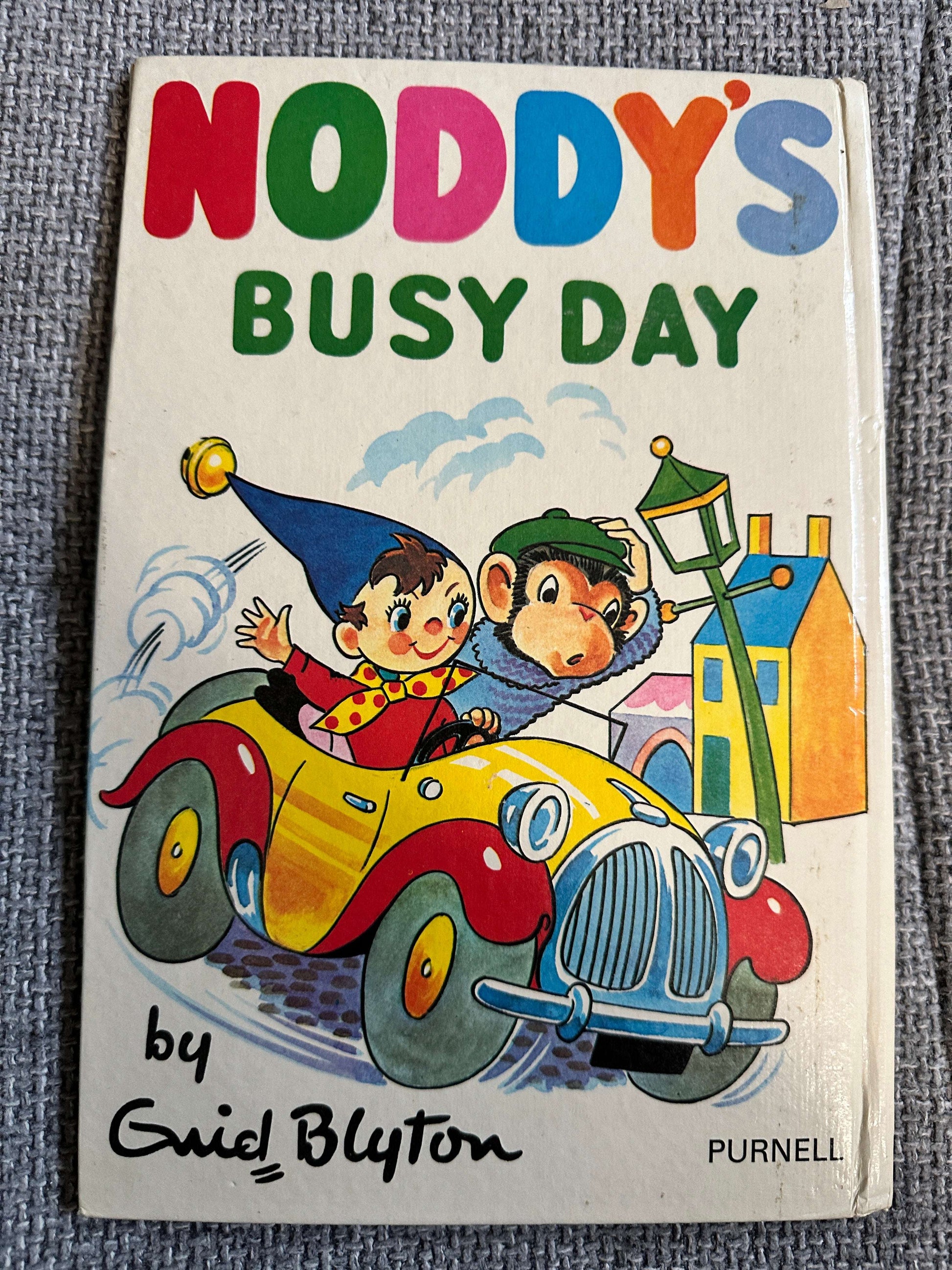 1973 Noddy’s Busy Day - Enid Blyton (Purnell)