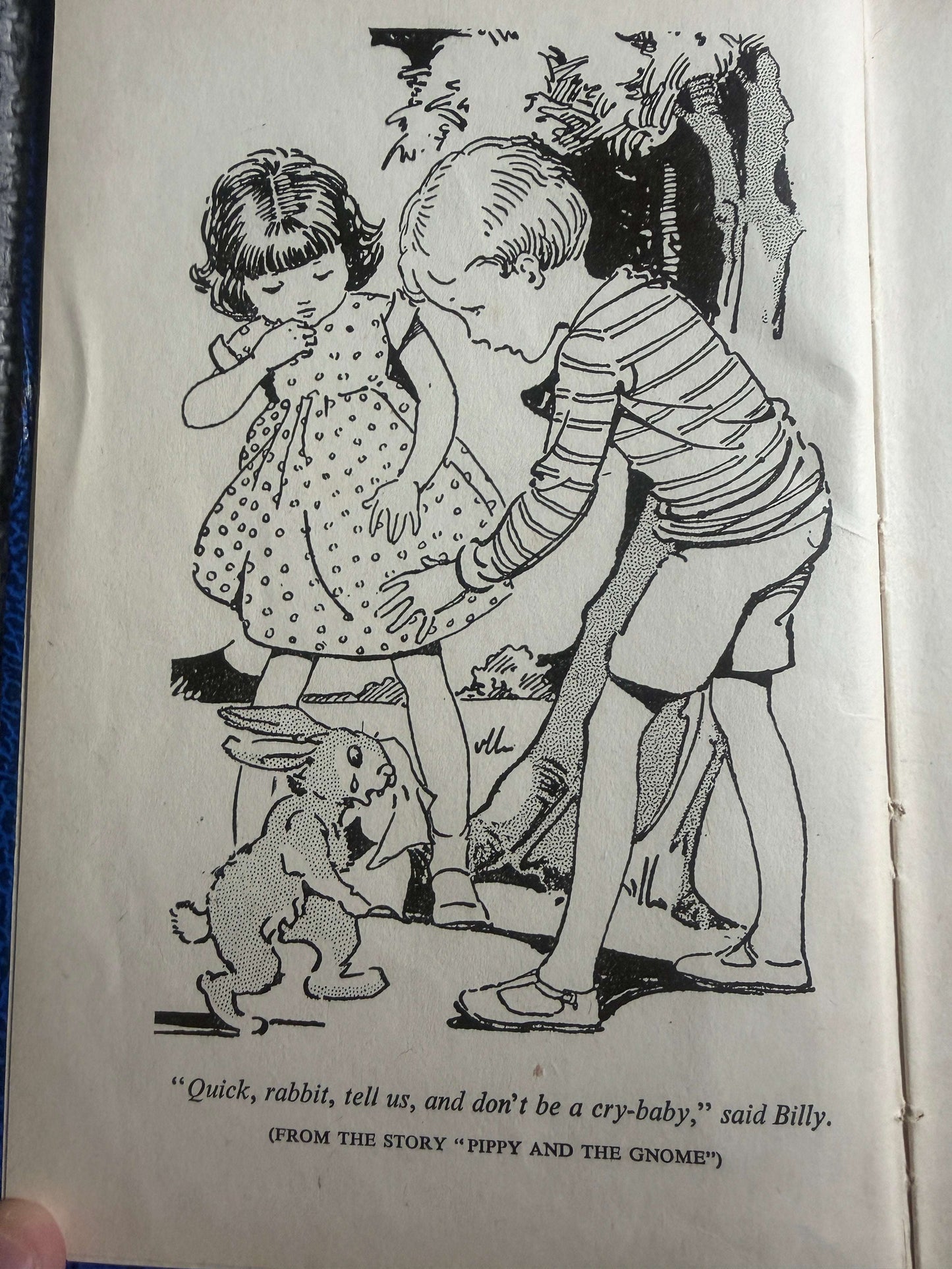 1951 Pippy & The Gnome & Other Stories - Enid Blyton (Various illust) Pitkin Pleasure Series