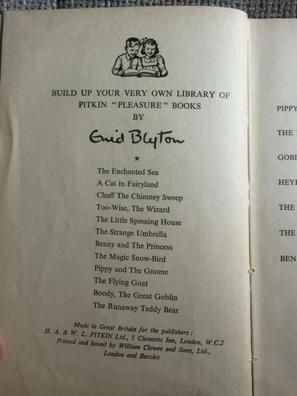 1951 Pippy & The Gnome & Other Stories - Enid Blyton (Various illust) Pitkin Pleasure Series