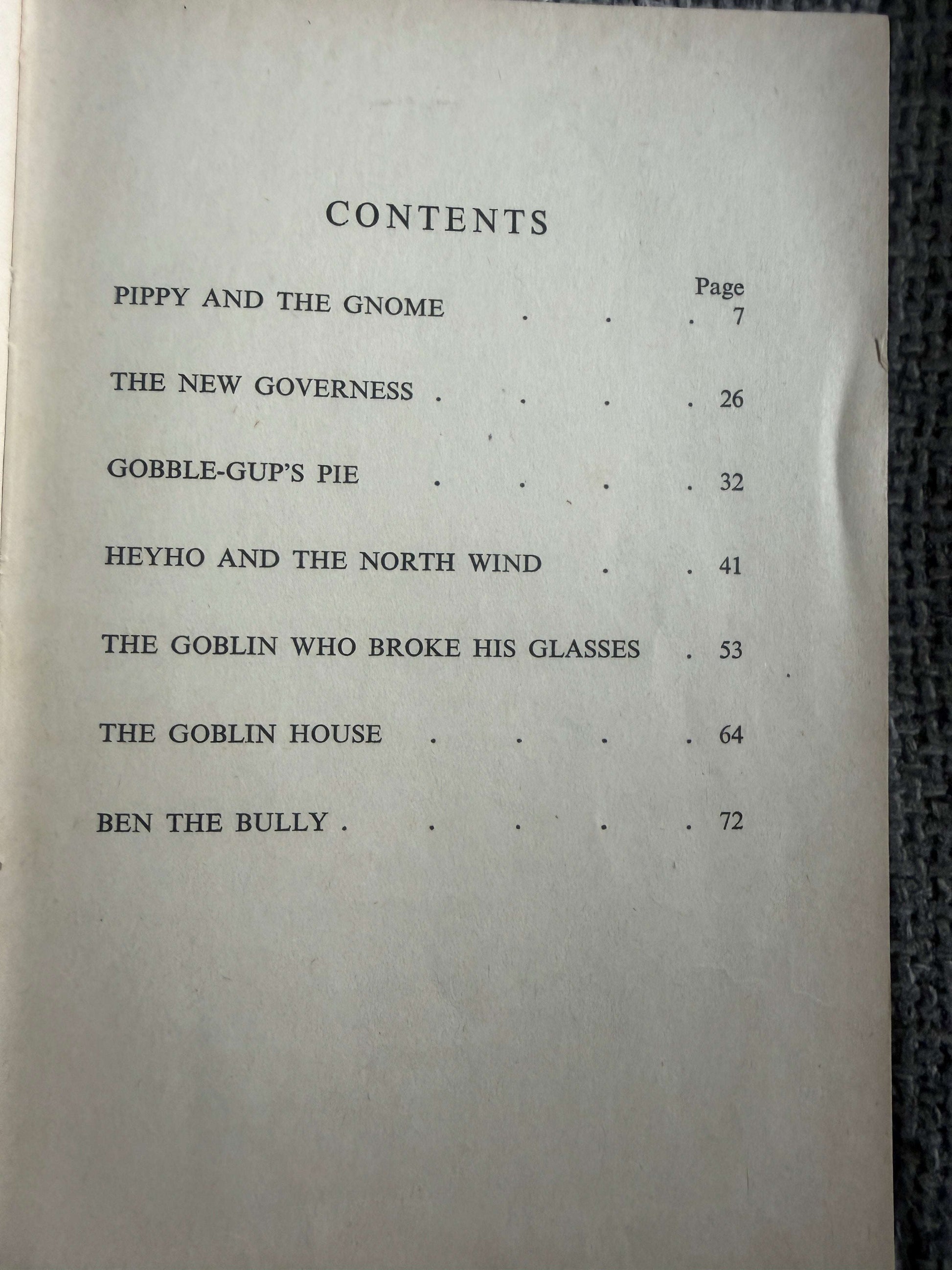 1951 Pippy & The Gnome & Other Stories - Enid Blyton (Various illust) Pitkin Pleasure Series