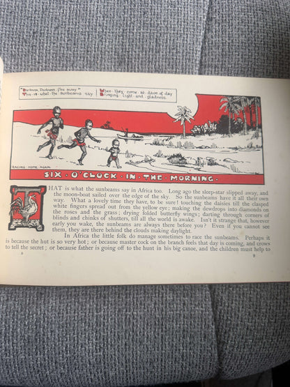1910 The Book Of Little Black Brother - Emily Huntley ( Margaret E. Voelcker illust) London Missionary Society