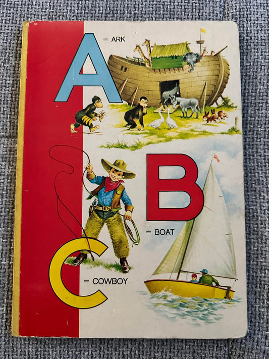 1950’s A. B. C. Board Book (W. F. Graham (Northampton) Ltd - Honeyburn Books (UK)